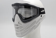Load image into Gallery viewer, Carbon Fiber and White JT Flex 8 Paintball Mask