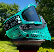 Load image into Gallery viewer, Teal ICE JT Proflex Goggles with Chrome Lens