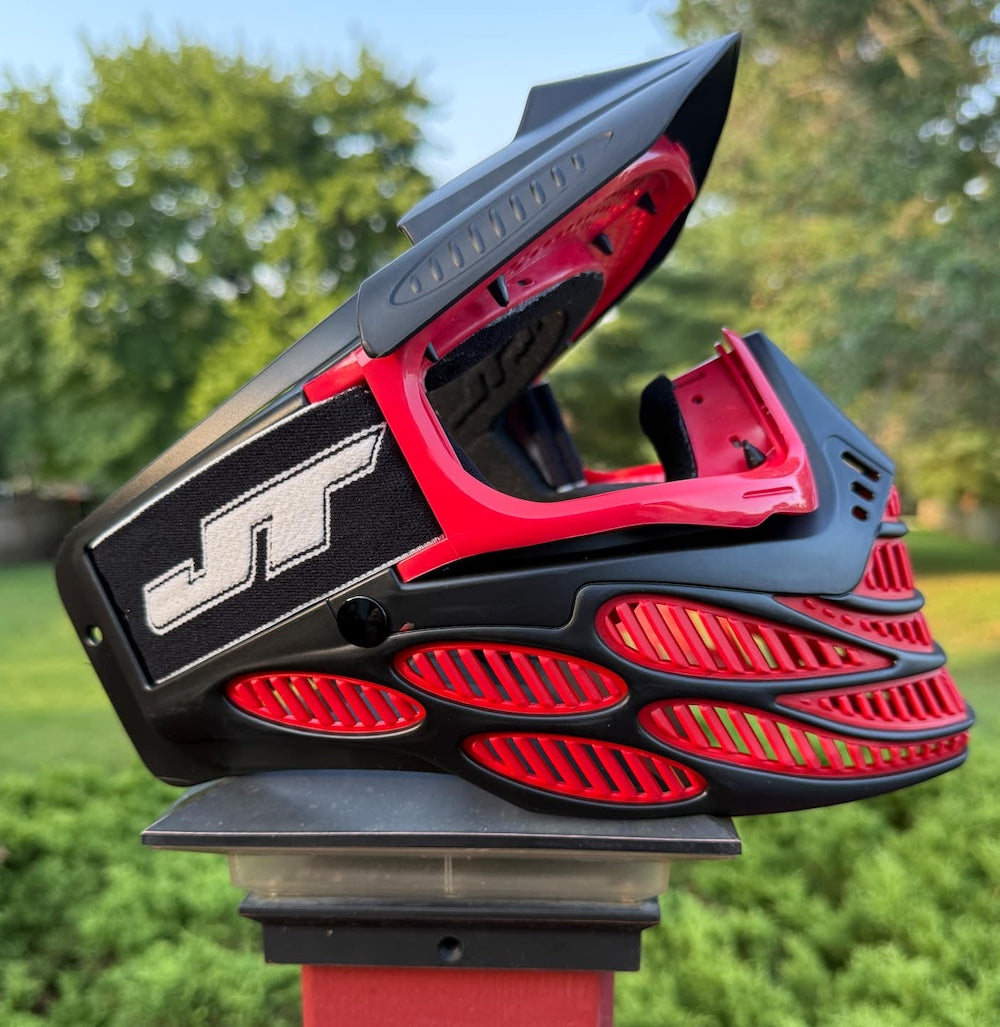 Classic Red JT Flex 8 Goggle (no lens) – Paintball Retro