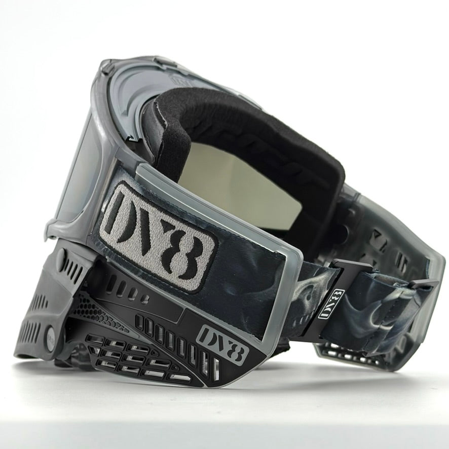 DV8 Smoke and Black Proflex w/ Notch V3s - Full Goggle Build