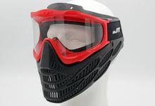 Load image into Gallery viewer, Red and Black JT Flex 8 Paintball Mask f8