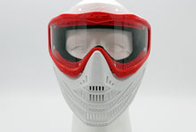 Load image into Gallery viewer, Red and White JT Flex 8 Paintball Mask