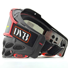 Load image into Gallery viewer, Red and Black F8 (Softer Version) - Full Goggle Build