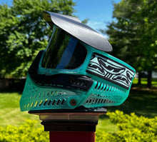 Load image into Gallery viewer, Teal ICE JT Proflex Goggles with Chrome Lens