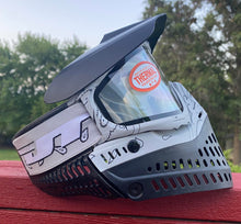 Load image into Gallery viewer, "Misprint" Stone Gray Bandana JT Proflex Goggles - Limited Edition