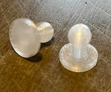 Load image into Gallery viewer, Clear Plugs for JT ears - set of 2