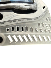Load image into Gallery viewer, Limited Edition Molten Silver and Clear Vintage JT Proflex Goggles - basically sold out