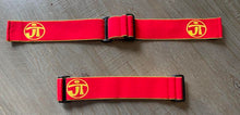 Load image into Gallery viewer, Red and Yellow WOVEN Special Edition Classic JT Goggle Strap