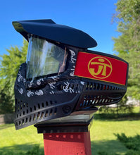 Load image into Gallery viewer, Red and Yellow WOVEN Special Edition Classic JT Goggle Strap