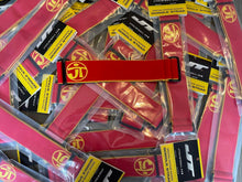 Load image into Gallery viewer, Red and Yellow WOVEN Special Edition Classic JT Goggle Strap