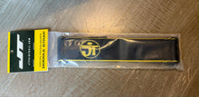 Load image into Gallery viewer, Black and Yellow AND Black and Purple WOVEN Classic JT Goggle Straps - 2 straps