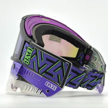 Load image into Gallery viewer, DV8 Purple / Clear Proflex - Full Goggle Build
