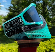 Load image into Gallery viewer, Teal ICE JT Proflex Goggles with Chrome Lens