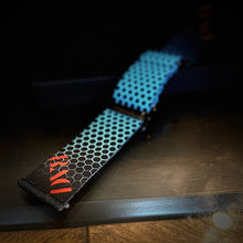 Load image into Gallery viewer, DV8 Printed Proflex Goggle Strap - Hex Fade Strap