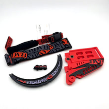 Load image into Gallery viewer, DV8 Red Sticker Bomb Proflex - Full Goggle Build
