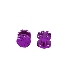 Load image into Gallery viewer, HK Machined Goggle Screw Set "Cyclone" Purple