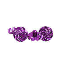 Load image into Gallery viewer, HK Machined Goggle Screw Set "Cyclone" Purple