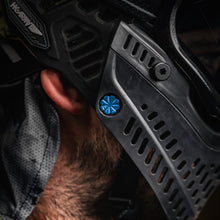 Load image into Gallery viewer, HK Machined Goggle Screw Set "Cyclone" Blue