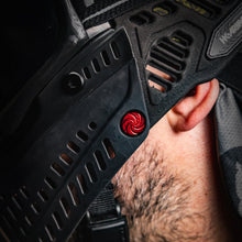 Load image into Gallery viewer, HK Machined Goggle Screw Set "Cyclone" Red