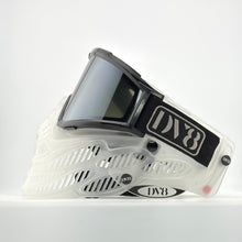 Load image into Gallery viewer, DV8 Custom Clear Flex 8 w/ Black THINS - Full Goggle Build