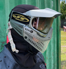 Load image into Gallery viewer, Limited Edition Molten Silver and Clear Vintage JT Proflex Goggles - basically sold out