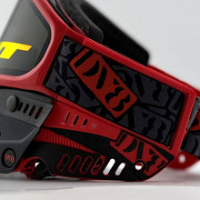 Load image into Gallery viewer, DV8 Red Sticker Bomb Proflex - Full Goggle Build