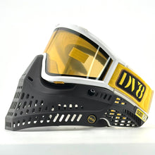 Load image into Gallery viewer, DV8 Custom White and Black Proflex: Numbered Jewel - Color Accents - Full Goggle Build