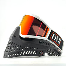 Load image into Gallery viewer, DV8 Custom White and Black Proflex: Numbered Jewel - Color Accents - Full Goggle Build