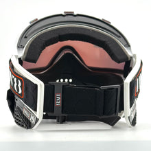 Load image into Gallery viewer, DV8 Custom White and Black Proflex: Numbered Jewel - Color Accents - Full Goggle Build