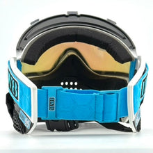 Load image into Gallery viewer, DV8 Custom White and Black Proflex: Numbered Jewel - Color Accents - Full Goggle Build