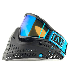 Load image into Gallery viewer, DV8 Custom Black Proflex: Numbered Jewel - Color Accents - Full goggle builds