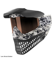 Load image into Gallery viewer, Limited Edition Digital Snow Camo Proflex Goggles - with BOTH the BLACK and WHITE lowers with optional 2nd lens