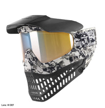 Load image into Gallery viewer, Limited Edition Digital Snow Camo Proflex Goggles - with BOTH the BLACK and WHITE lowers with optional 2nd lens