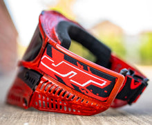 Load image into Gallery viewer, Red / Black Marble JT Proflex LE Goggles (Home Edition)