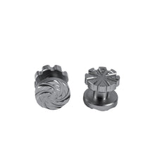 Load image into Gallery viewer, HK Machined  Goggle Screw Set "Cyclone" Pewter