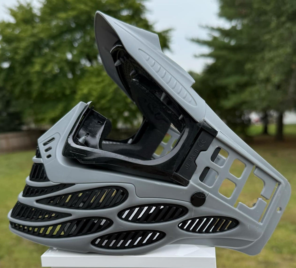 New Battleship Gray JT Flex 8 Goggle – Paintball Retro