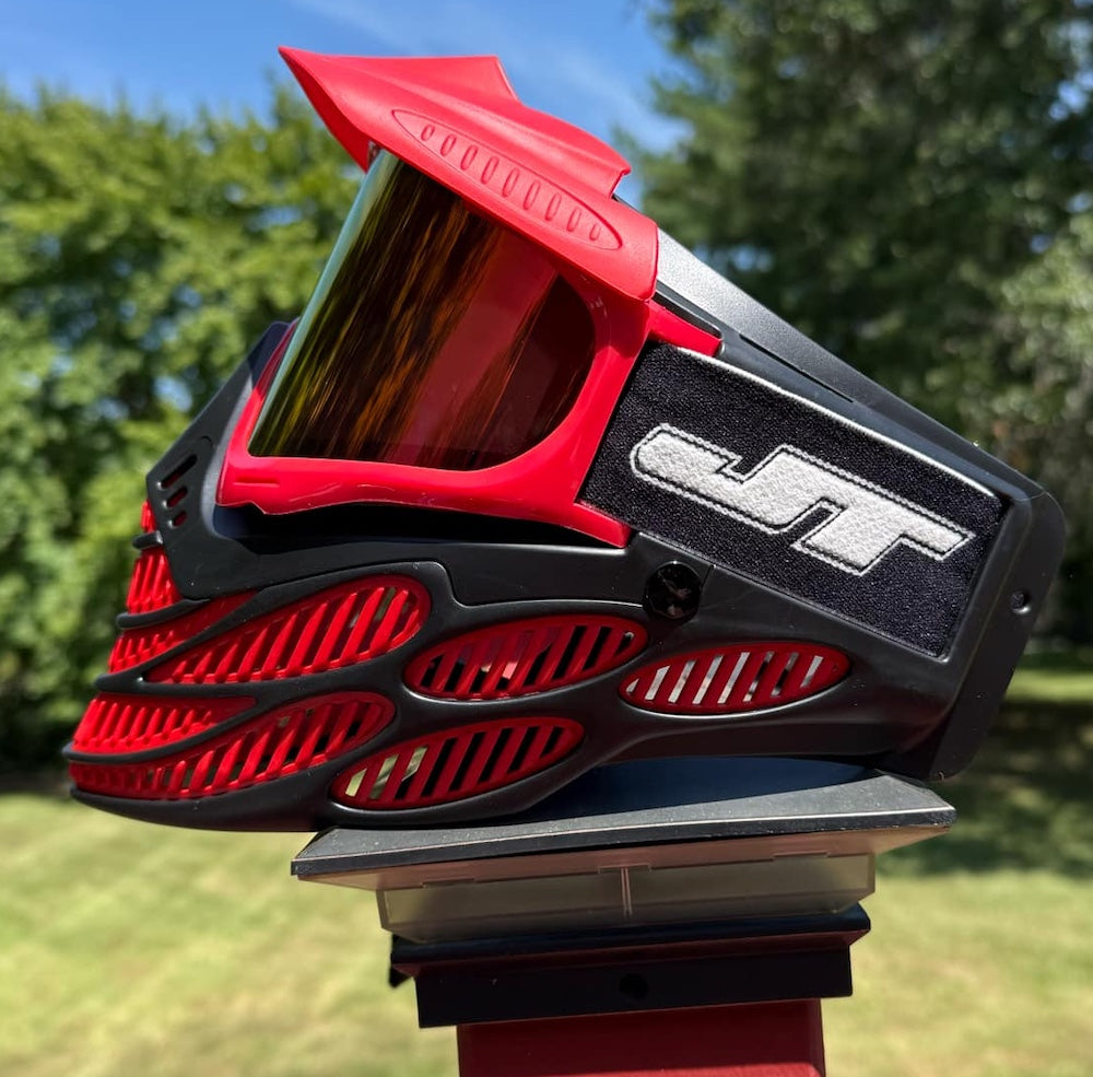 Classic Red JT Flex 8 Goggle with Strap and Choice of Lens