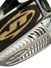 Load image into Gallery viewer, Limited Edition Molten Silver and Clear Vintage JT Proflex Goggles - basically sold out