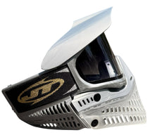 Load image into Gallery viewer, Limited Edition Molten Silver and Clear Vintage JT Proflex Goggles - basically sold out