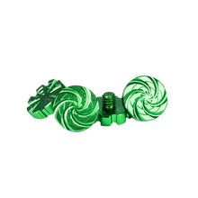 Load image into Gallery viewer, HK Machined Goggle Screw Set "Cyclone" Green