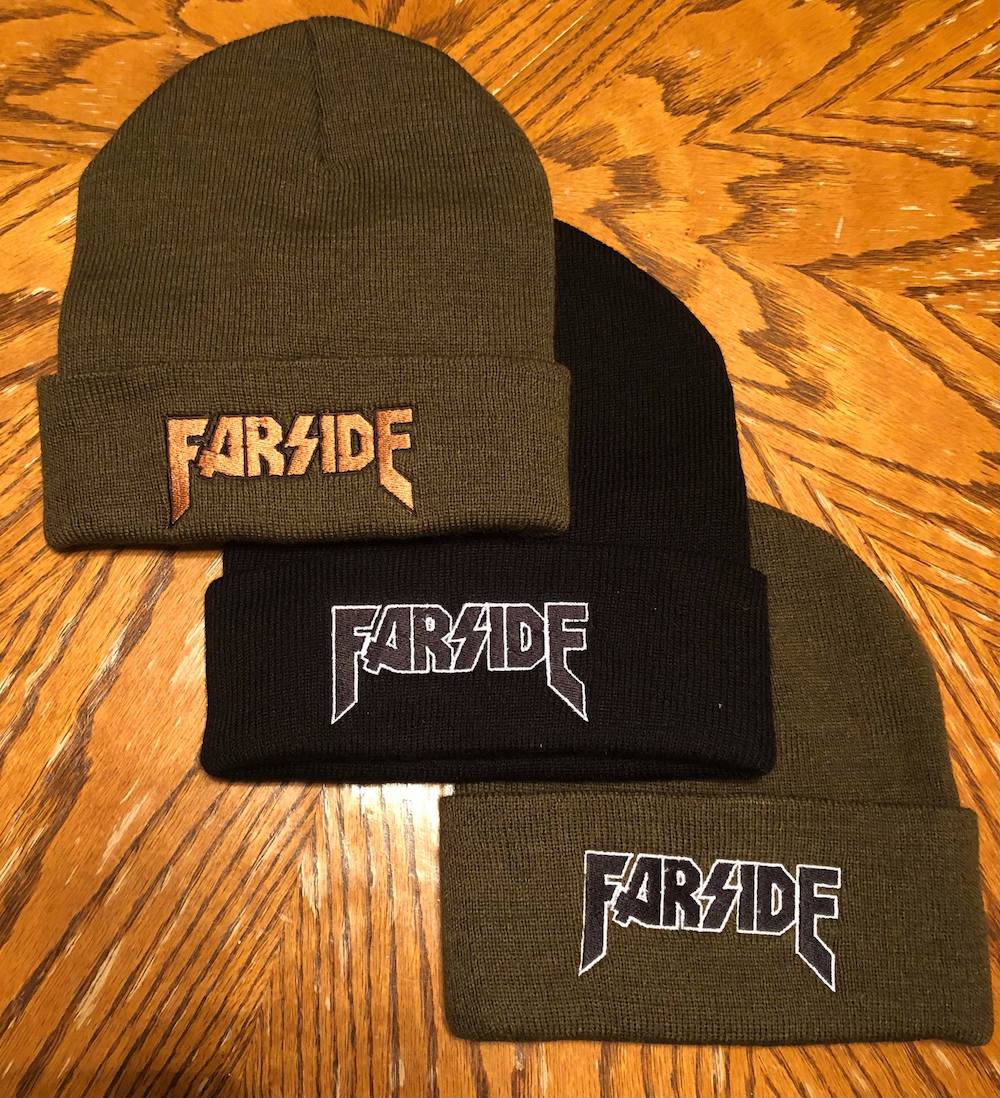 JT Farside Beanie with Embroidered logo Paintball Retro