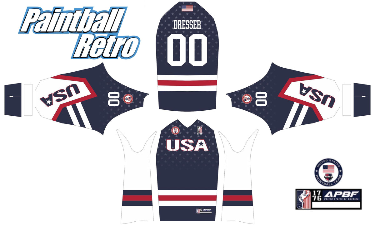 John Dresser - 2022 Official JT Team USA Odyssey Pro jersey – Paintball  Retro