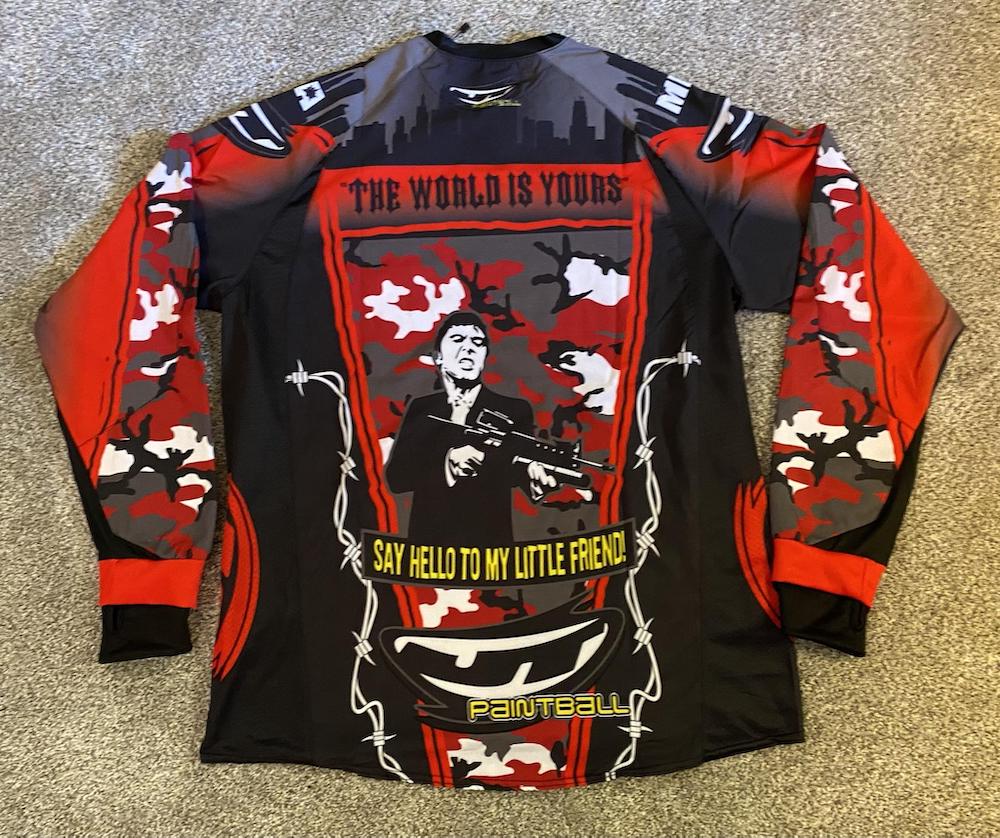 激レア JT Racing Paintball ゲームシャツ メキシコ メッシュ JT Miami Rage Jerseys – Paintball Retro