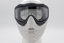 Load image into Gallery viewer, Carbon Fiber and White JT Flex 8 Paintball Mask
