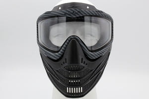 Carbon Fiber and Black JT Flex 8 Paintball Mask