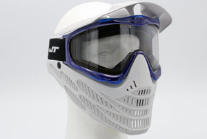 ICE Blue and White JT Flex 8 Paintball Mask