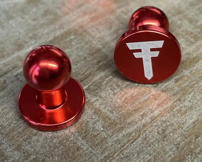 Aluminum Anodized THREAT plugs for JT Proflexes - assorted colors
