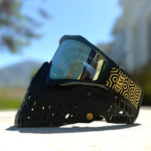 Load image into Gallery viewer, Black and Gold DV8 Proflex - Full Goggle Build
