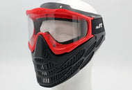 Red and Black JT Flex 8 Paintball Mask f8