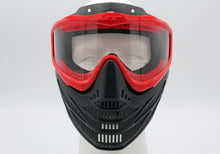 Load image into Gallery viewer, Red and Black JT Flex 8 Paintball Mask
